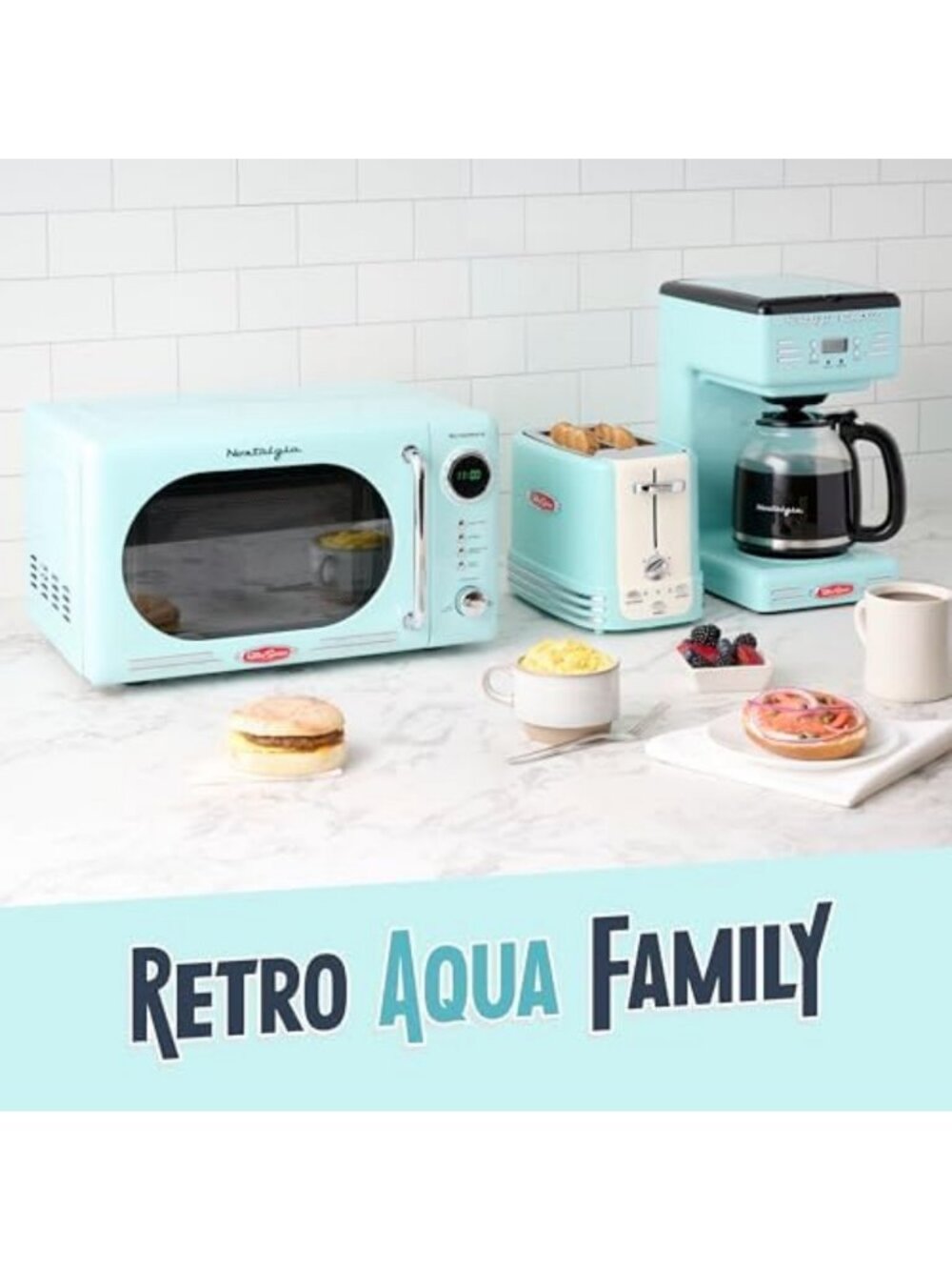 Retro 12-Cup Programmable Coffee Maker with LED Display, Auto Shut-Off & Keep - Picture 3 of 7
